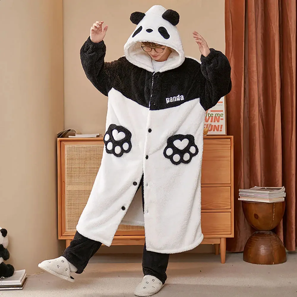 Marvel Onesies Met Capuchon voor Heren en Tieners - Donzige Fleece Loungekleding S-3XL - Cadeaus, Grijs/Zwart, M