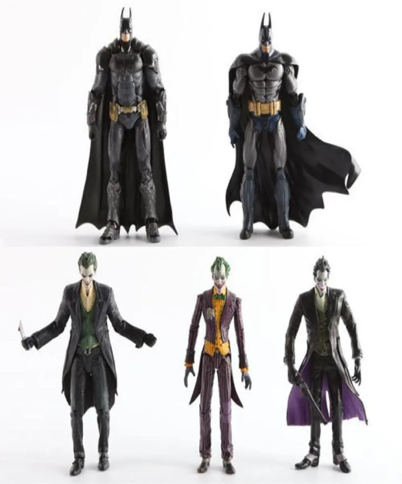 Original DC Batman The Joker PVC Action Figure Collection Model Toy 7inch 18cm 15 Styles C190415018659020