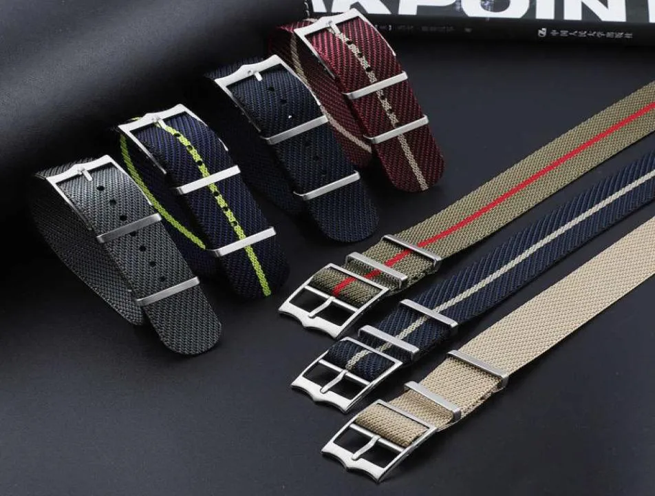 Nylonowy pasek NATO Premium passbelt SATTBOSPAD 20 mm 22m Wojskowy Opaska na rękę sportową dla akcesoriów Watch Tudor H09159343422611255