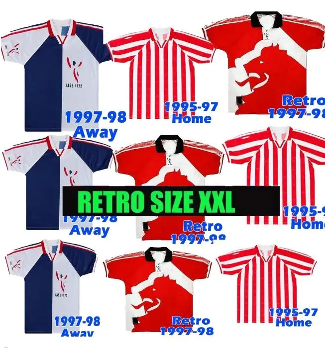 Maglie da calcio atletiche J.Martinez Rerto Shirt Etxeberria Retro Bilbao 95 97 98 Vintage Muniain Roberto Rios Ziganda Alkiza Nagore Classic Unifom 2011 12 1998