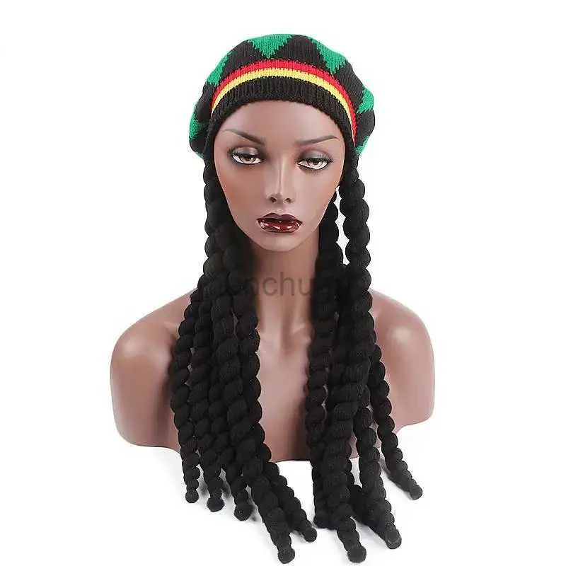 ujzq berets ملونة حبكة جديلة جديلة braid bergae ملونة bonnet d24418