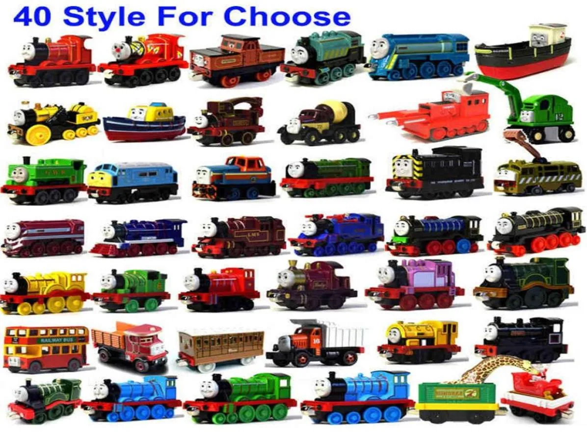 Enfants039 Train en alliage magnétique Thomas et amis039 Toys originaux Jam Gordon Henry Emily Oliver Cadeaux d'anniversaire258Q9029936