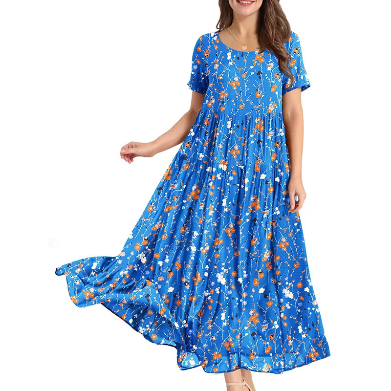 designer beach dresses for women Summer High Quality Elegant Real Silk Beach Dress S main image 1