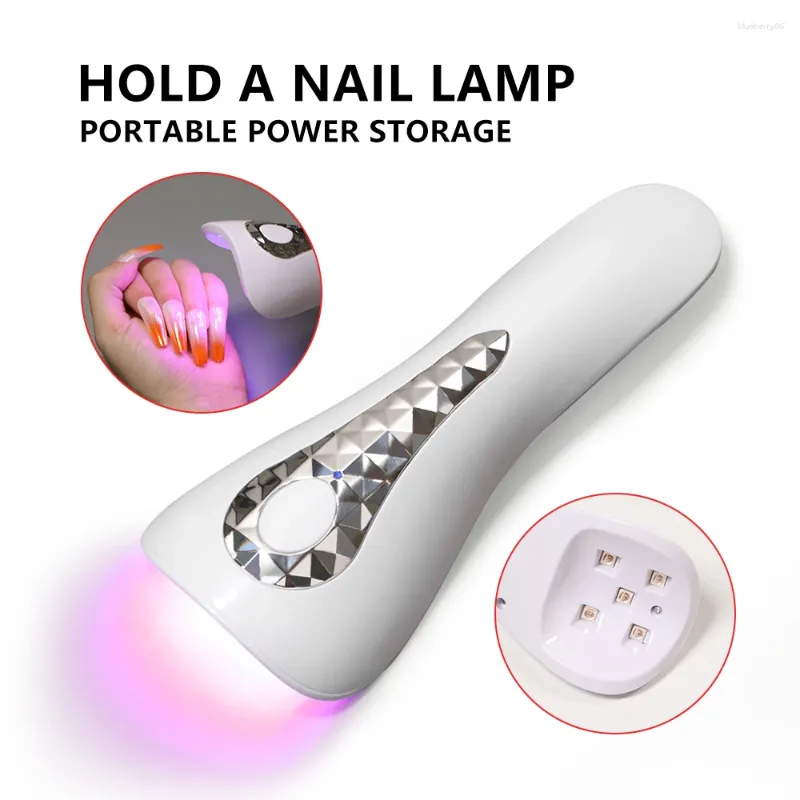 Сушилка для ногтей Lulaa Handheld Mini Lamp Gel Plock Drycor Potherapy Machine Профессиональный маникюр