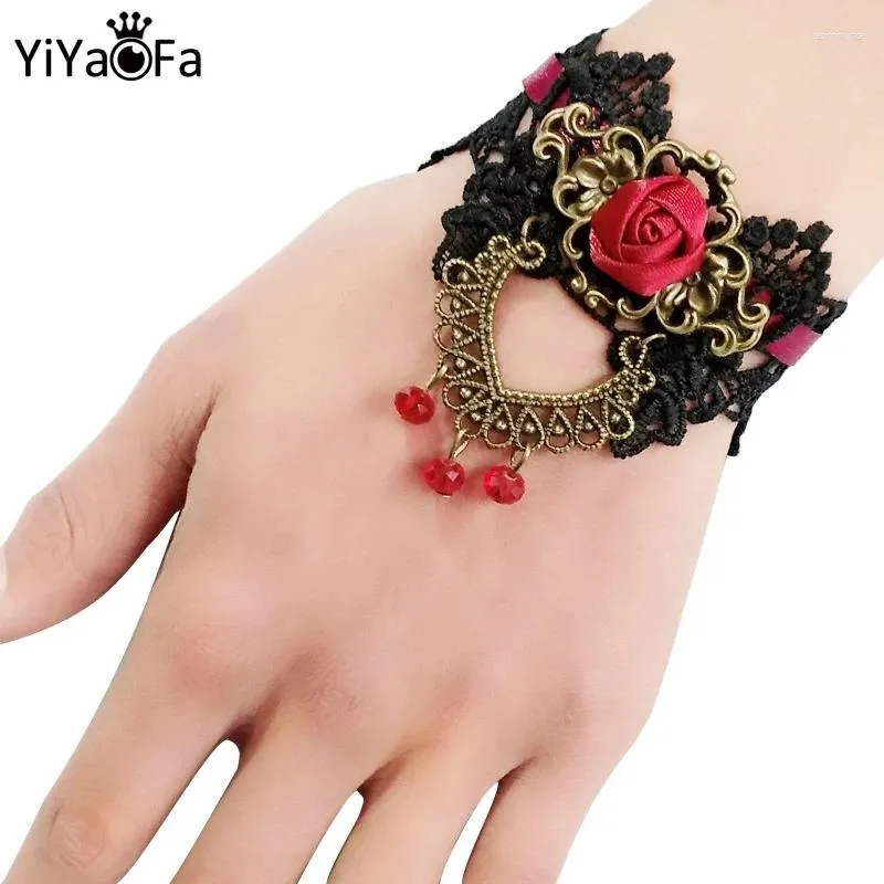 Bracelets de charme yiyaofa fait à la main bijoux gothique à la main