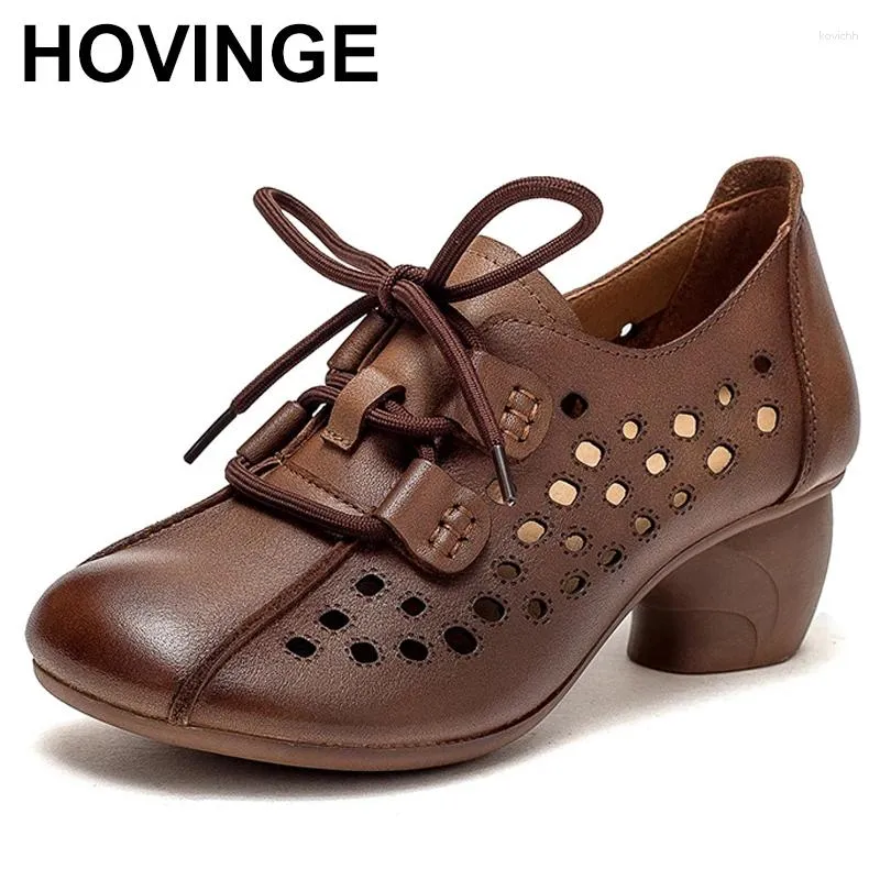 Sukienka buty 2024 Letnie buty kostki oryginalne skórzane kobiety MED HIGH THE CIGE BOCK CUTOUT