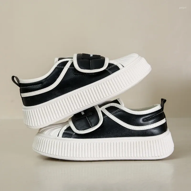 Casual Shoes Sneakers College Style Women Vulcanize Light Thick-soled Sport Comfortable Breathable