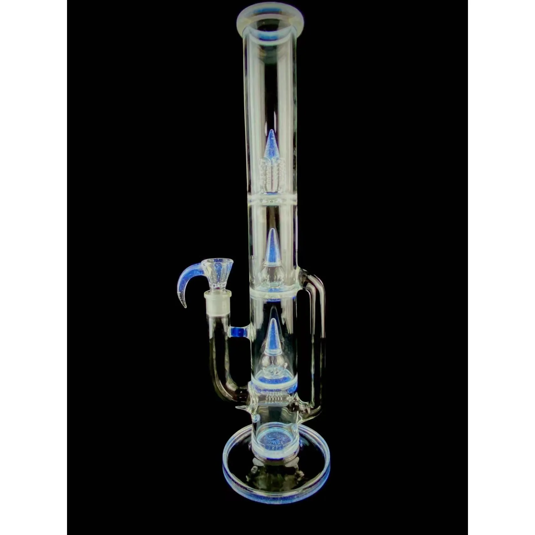 Pipes fumeurs Secret blanc Treecycler fleur bong de haute qualité 18 mm Joint 18 pouces Drop livraison maison jardin ménage addries Accesso otfuz