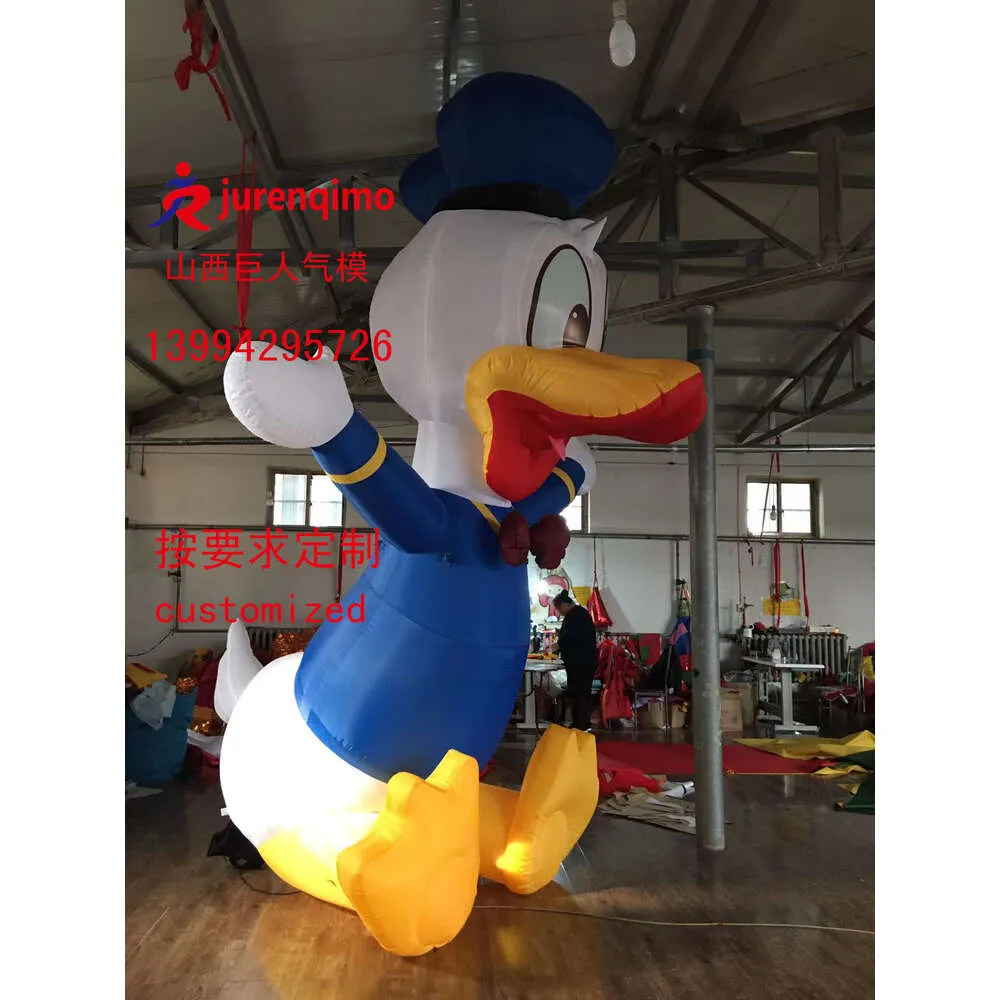 Mascot Costumes Duck Model Duck Iatable Decorations Advertising Materials Party Props Customization