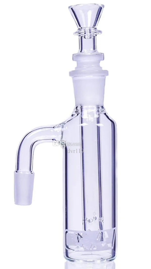 14mm standard krökt 90 ﾰ askfångare bong glas vattenrörspappning