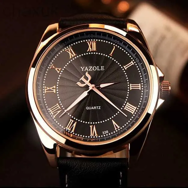 Polshorloges Yazole Quartz Watch Men Top Brand Luxury 2021 Watches Clock Pols-Watch Hodinky Relogio Masculino Erkek Kol Saati D240417