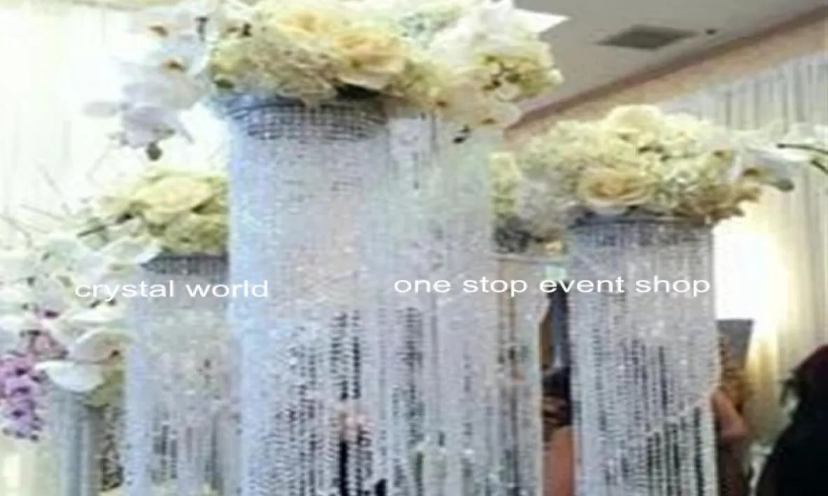 O corredor inteiro L Stands Weddingspillars Stands FlowersCrystal Stands para Weddings2110823