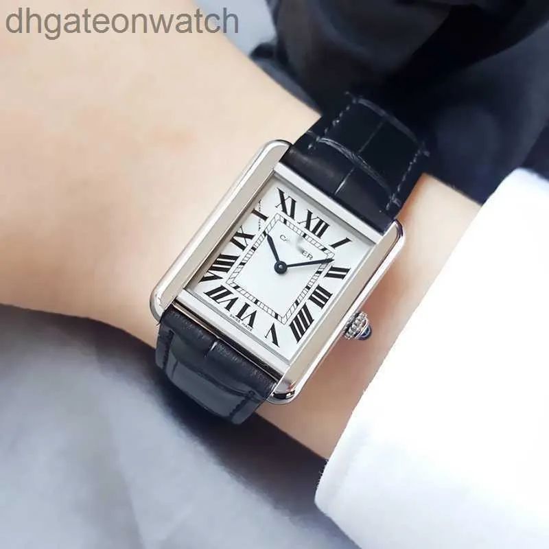 Stilvolle Carter Designer Uhren für Männer Frauen Frauen Tank Serie kleiner Quarz Uhr Women Business Designer Handgelenk Uhr für Männer