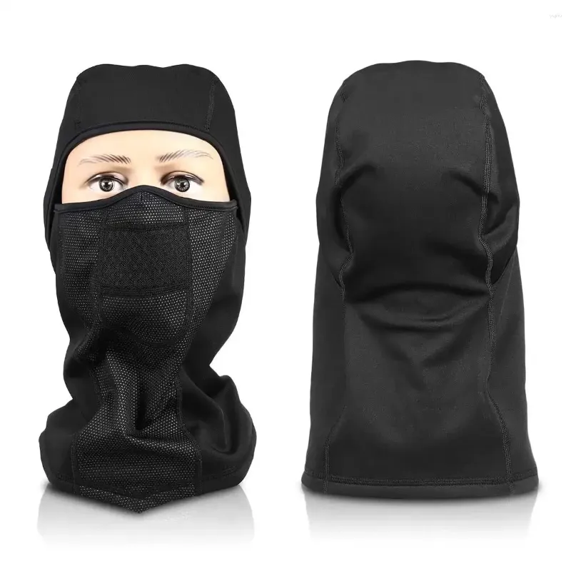 Cycling Caps Mask Ski Motorcycle Full Face Winter Waterproof Fleece Warm Windproof Man Woman Skiing Cycle Outdoor Sports