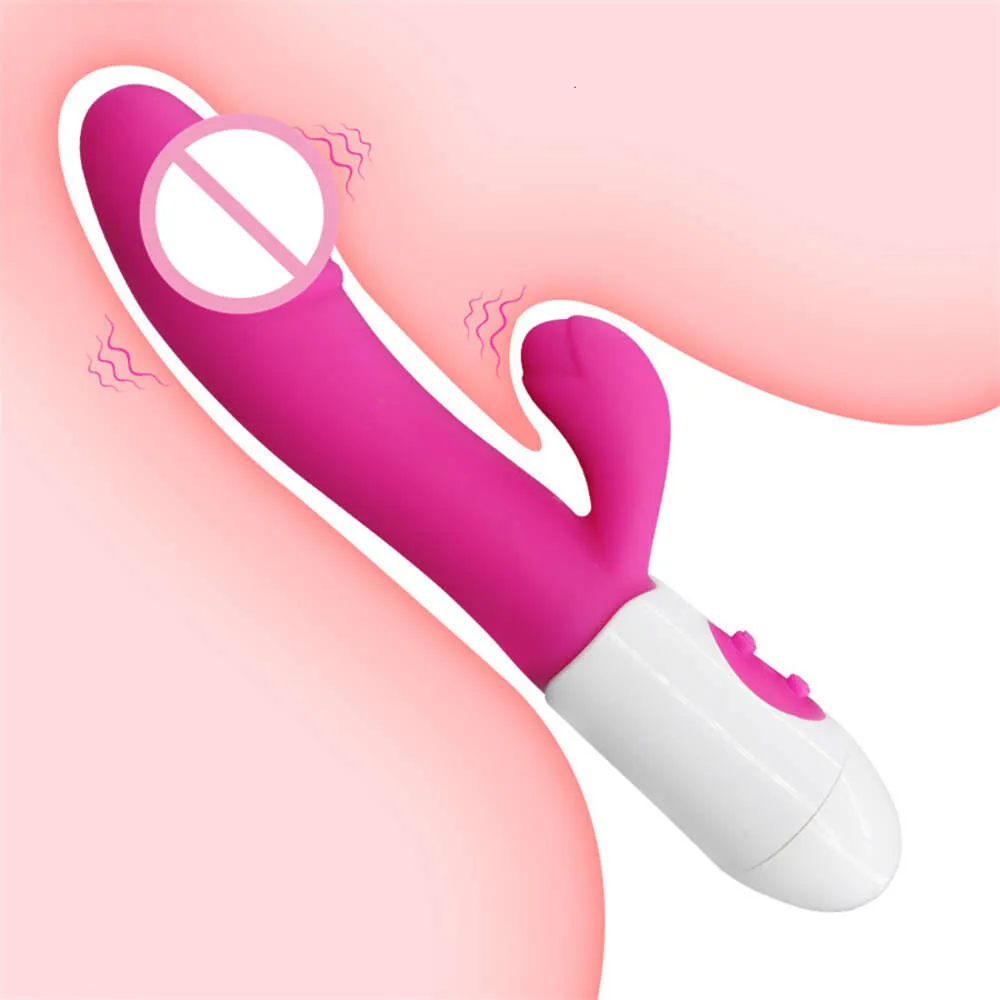 Vibrazione a doppia vibrazione di coniglio vibratore g spot massaager stimolante clitoride vaginale avvibl vibratore vibratore giocattoli sexy adulti per donne