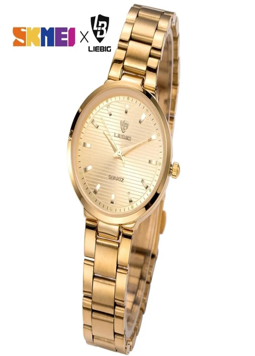 Luxury Women039s Watch Ladies Quartz montres horloge 30m étanche Femelle Wristwatch Relogio Feminino Montre Femme L1012 201216576481