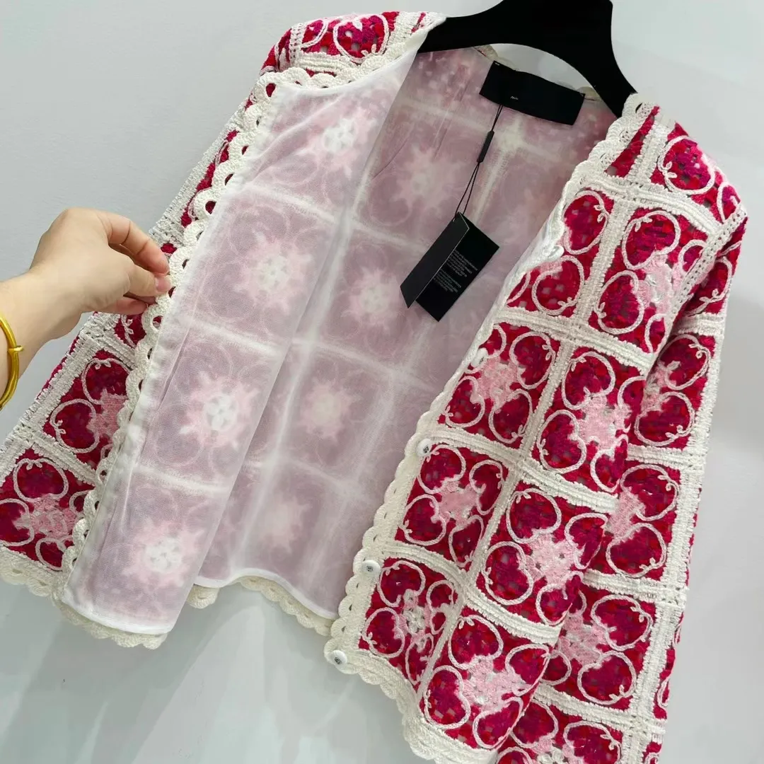 Top de suéter floral de punto de punto ondulador de botones de mujer coreana+juego de faldas cortas, elegante setclassic set de estilo de dos piezas