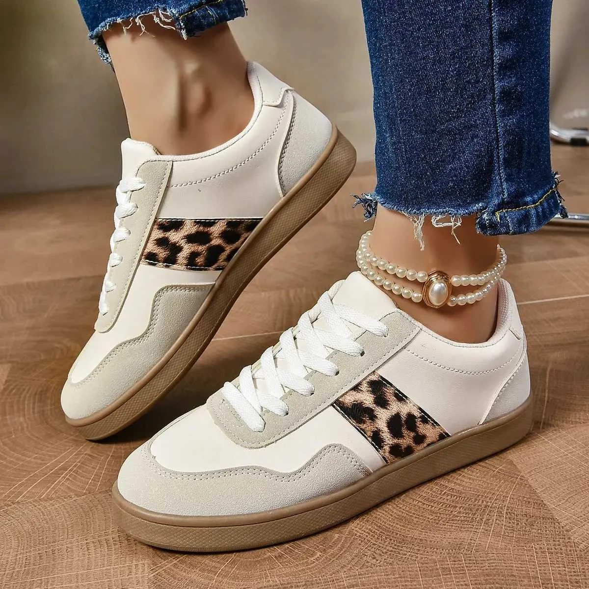 Leopard Print Athletic Shoes: New Fashion Sneakers Shop Now! Premium  Quality Plus Sizes Available