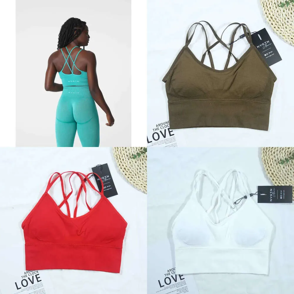 Sexy BHs NVG blühen nahtlosen BH Sport Bralette Gym fiels tops aktiv Outfit