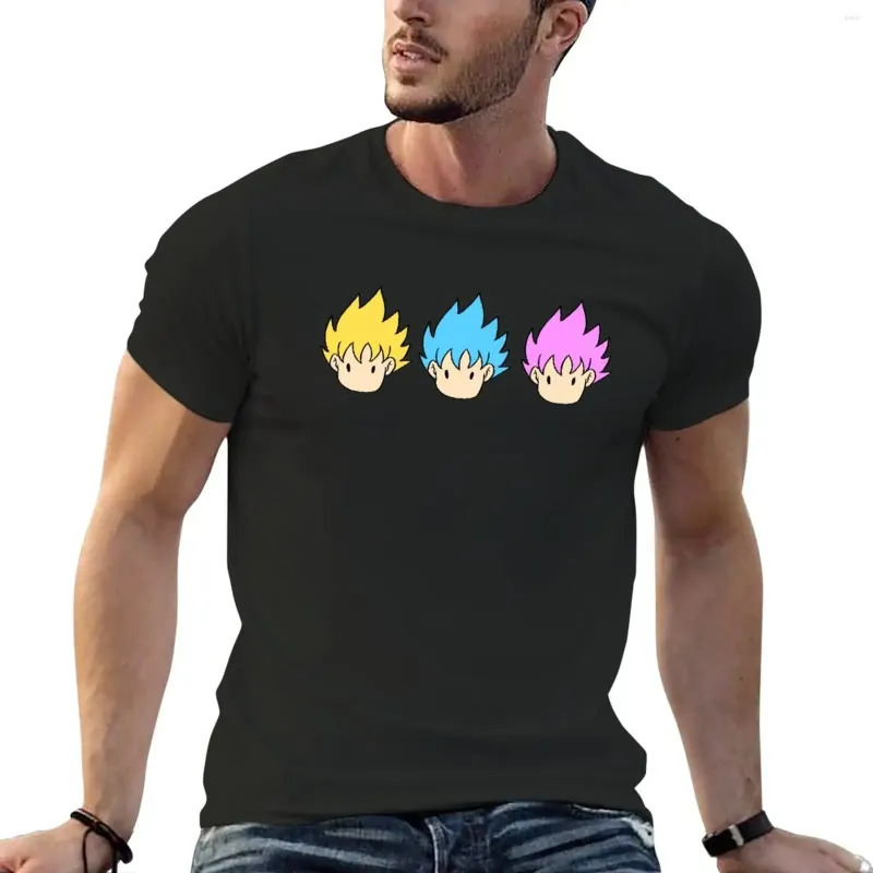 Men's Polos Gokus T-Shirt Graphics Blacks Summer Clothes Men Workout Shirt