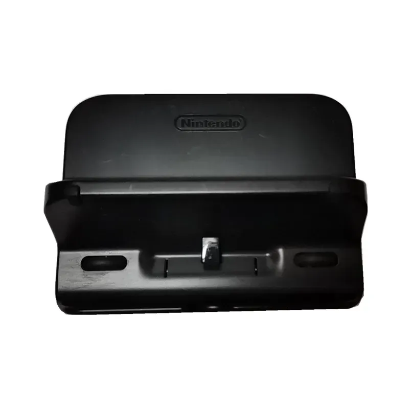 Racks Stand de chargement d'origine pour Wii U Pad Controller Charging Stand Docks Station a des rayures WUP014 Black