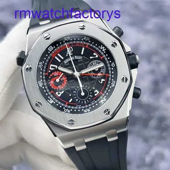 Minimaliste AP Wrist Watch Royal Oak Offshore 26040st Copa America Sailing Grand Prix Limited Edition Précision Steel Automatic Mechanical Mens Watch 44mm