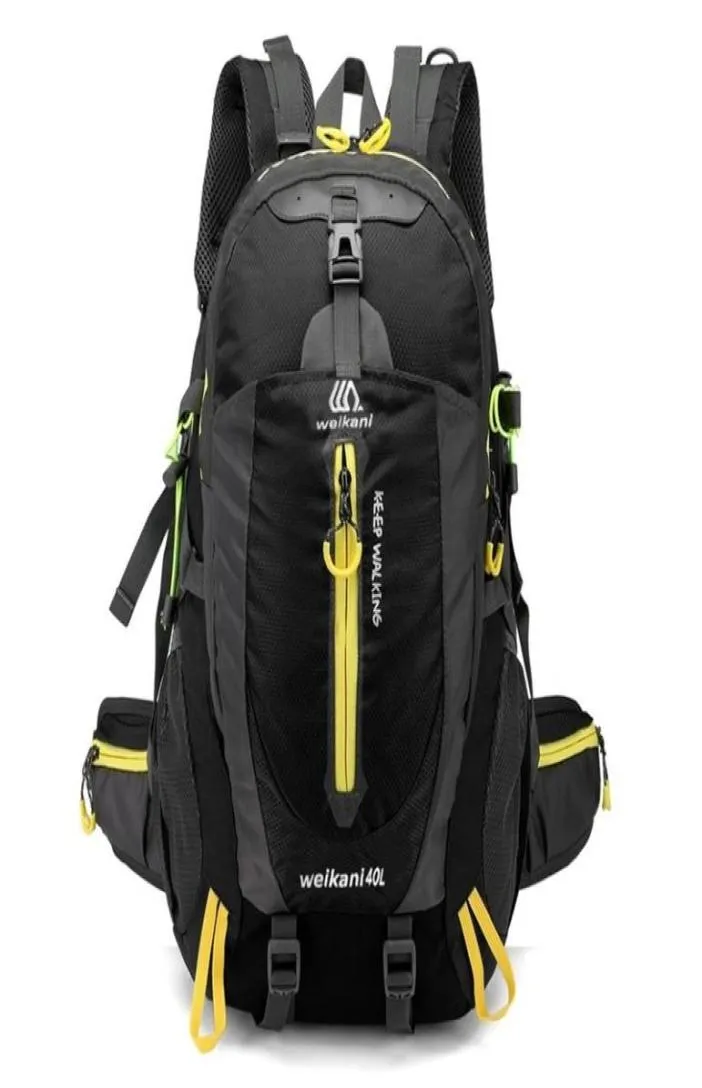 Waterdichte klimachtige rugzak rugzak 40l buiten sporttas Travel Backpack Camping Wandeltje Backpack Women Trekking Bag voor mannen 227009938