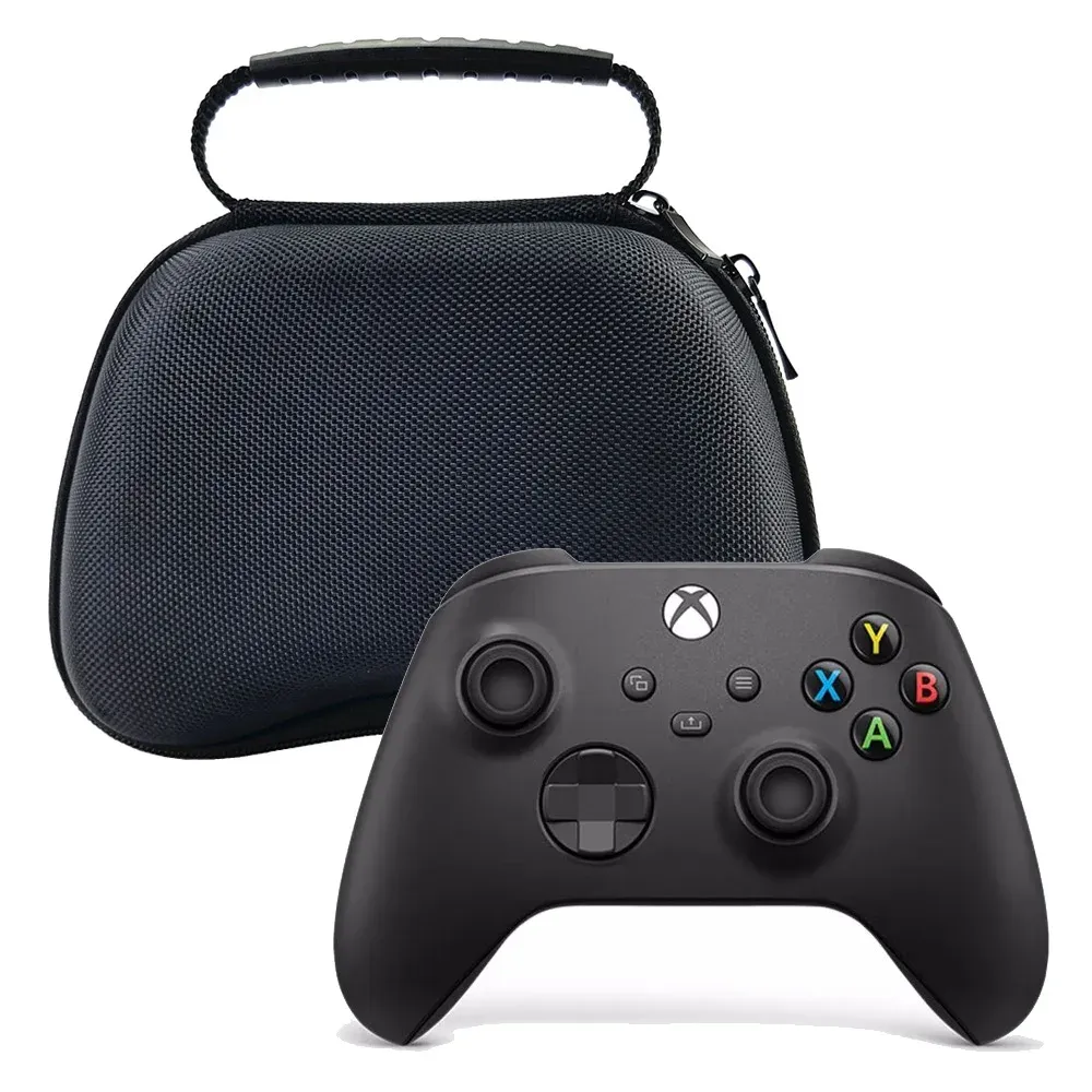 Fall Portable Hard EVA Carrying Case för Xbox One Series S X Game Controller Storage Bag Comapible Nintendo Switch Pro Gamepad Box