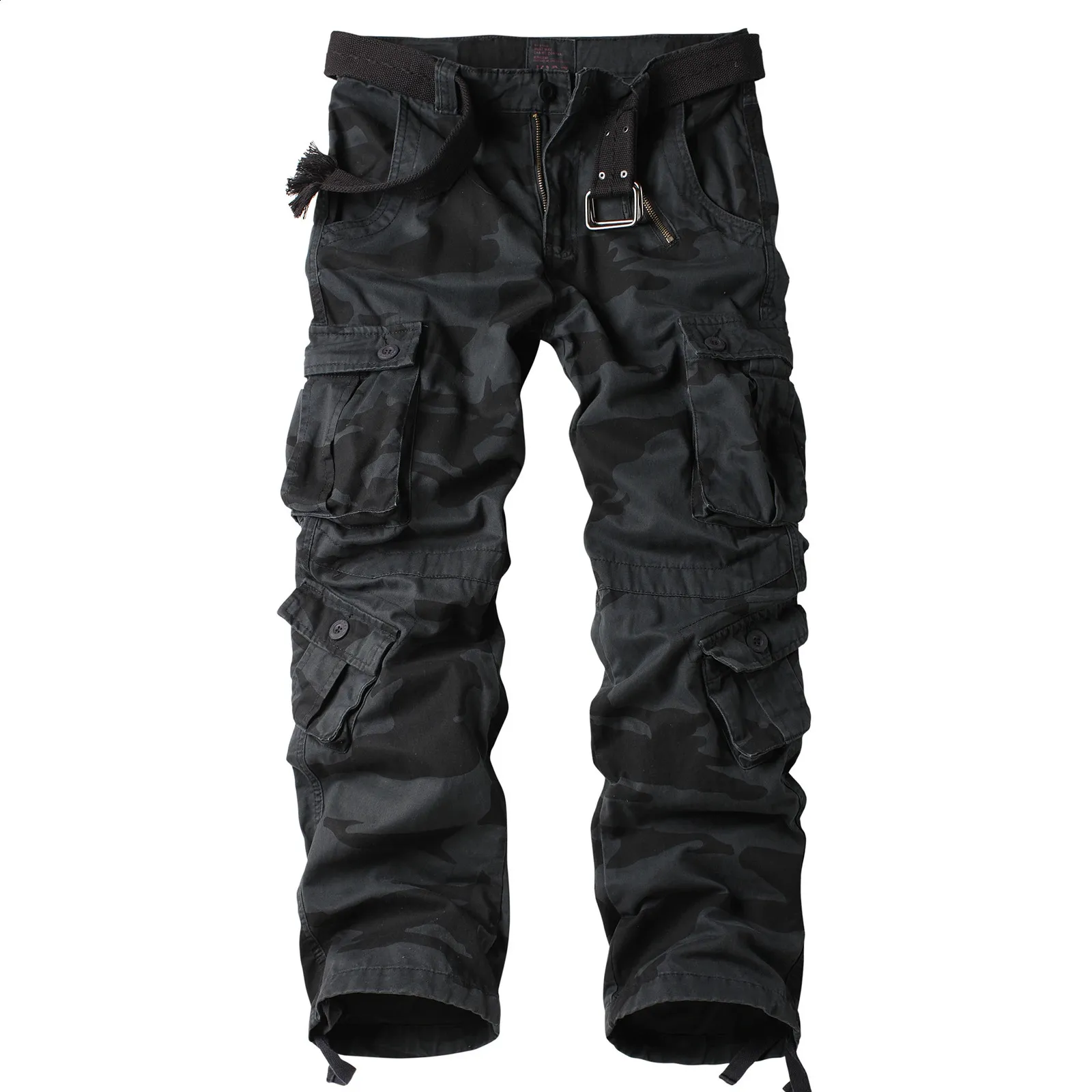 Mil-Com Heavyweight 100% Cotton Combat Trousers - Men's Army Cargo Pants 28-52 Waist, 32L Inseam