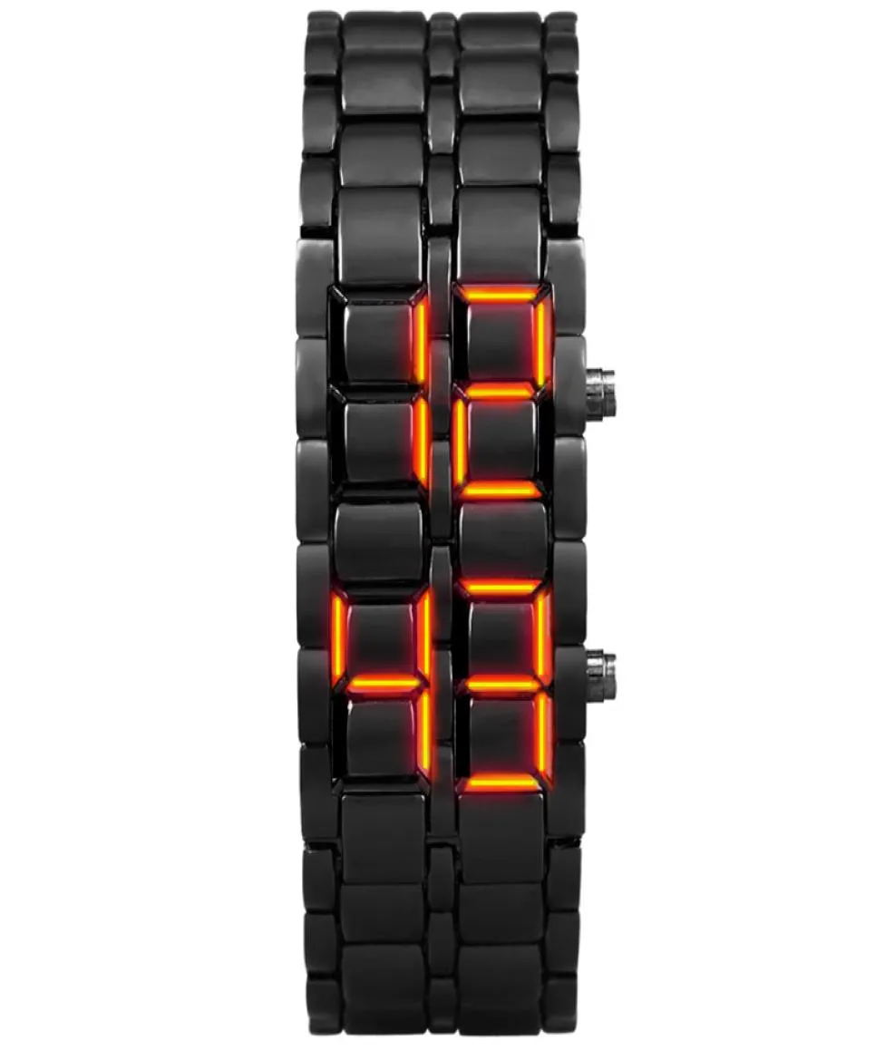 AIDIS Youth Sports Watches Waterproof Electronic Second Generation Binary LED Digital Men039S Alloy Wrist Strap Watch1684564