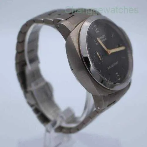 DHgate Panerai 44mm Automatic Titanium Mens Watch PAM 352 Luxury Automatic Wristwatch Watches