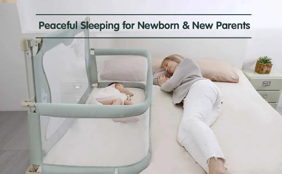 Adaptable Crib DHgate.com:3-in-1 Baby Crib with Adjustable Guardrail, Convertible Crib ...