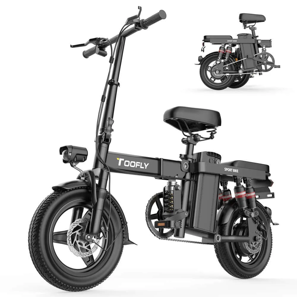 eu us toofly 500w 48v 저렴한 전기 지방 자전거 전기 도시 자전거 재고