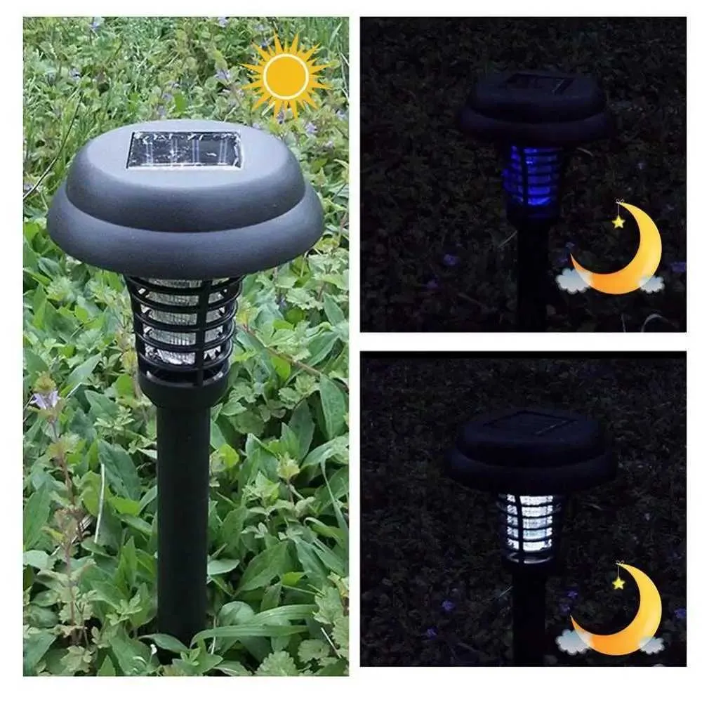 Mückenkillerlampen Solar Moskito Repellent Equipment Garden Light Solar LED Killer YQ2404178