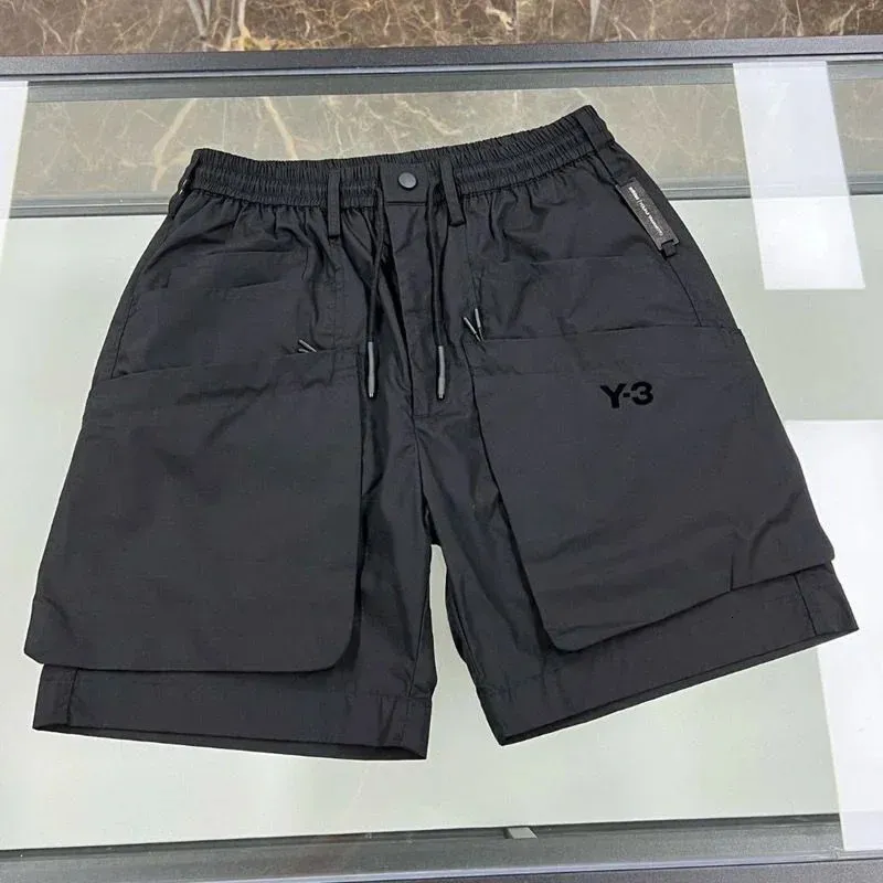 Men Shorts extérieurs gymnase étanche de cargaison résistante aux usures pour la poche sec plus sèche plus taille pantalon de randonnée Y2k 240403