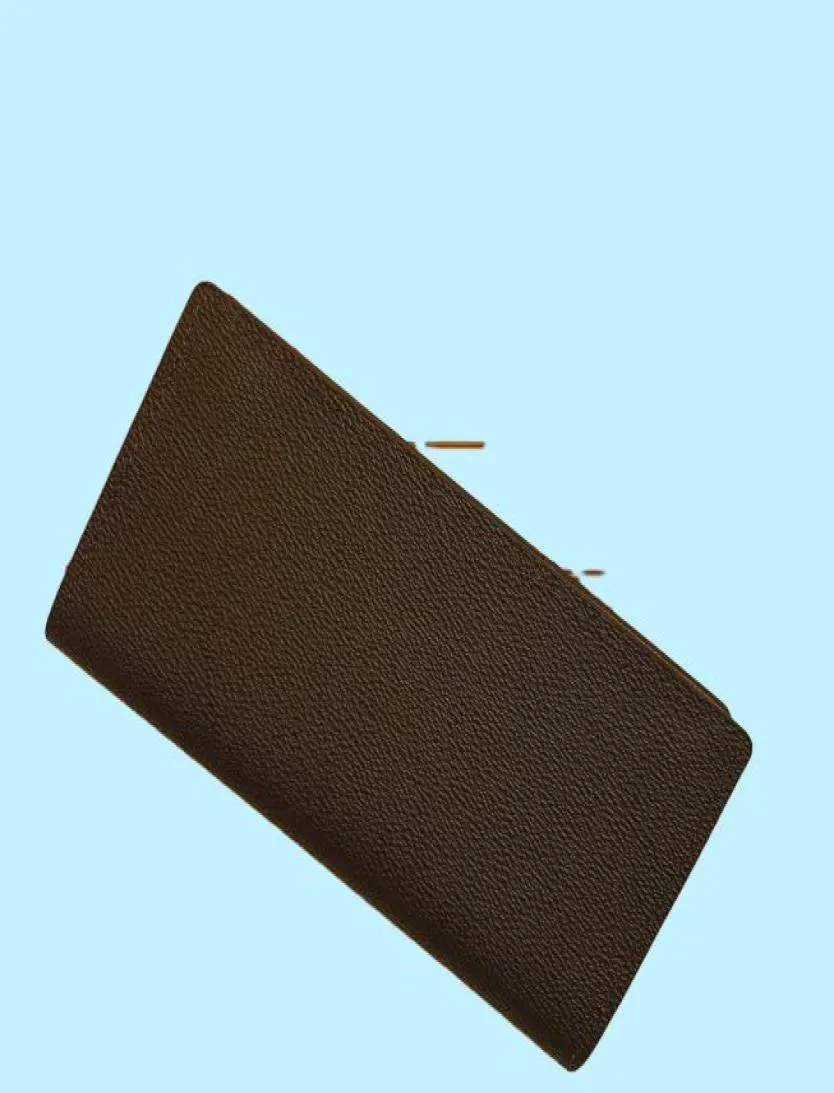 Portfel Brazza Stylowa męska kurtka długa portfel w brązowym wodoodpornym płótna szachowniczym do przechowywania Zmiana Uwagi Karty kredytowe DOBRE Qual6925866