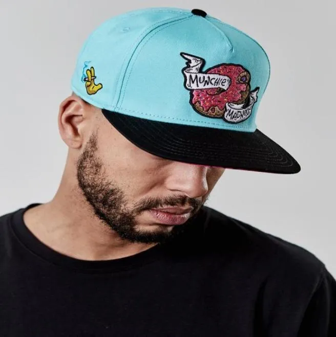 Ucuz yüksek kaliteli şapka klasik moda hip hop markası erkek kadın snapbacks nane cs wl munchie delilik kap1989623