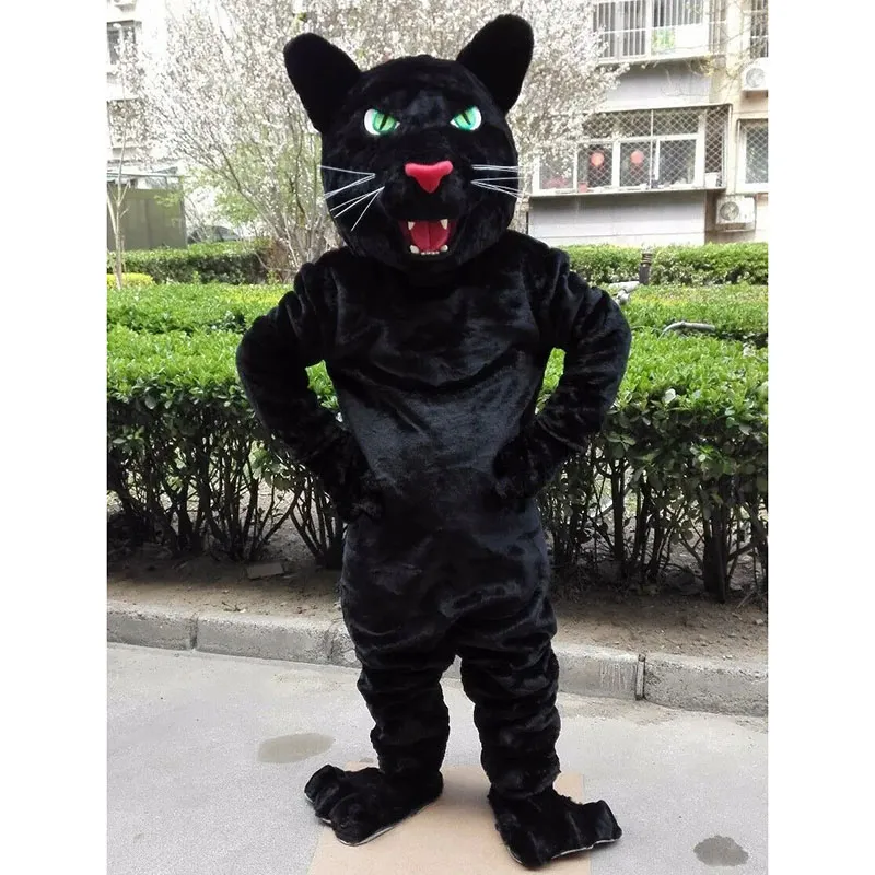 2024 Hot Sales Black Panther Mascot Costume Suit halloween Party Game Dress Outfit Performance Activity Sales Promotion