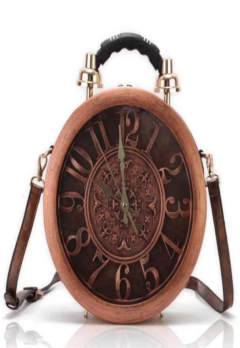 Angel Kiss 2021 Ladies Handbag Clock Purse Women Bag Featured Creative Female Crossbody Bag238R9610764