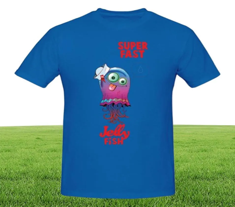 Men039s T koszule Gorillaz Shirt Superfast Jellyfish Tshirt Zagraniczona strej strejowa bawełniana krótkie rękawne druk Męski Tshirt6520195