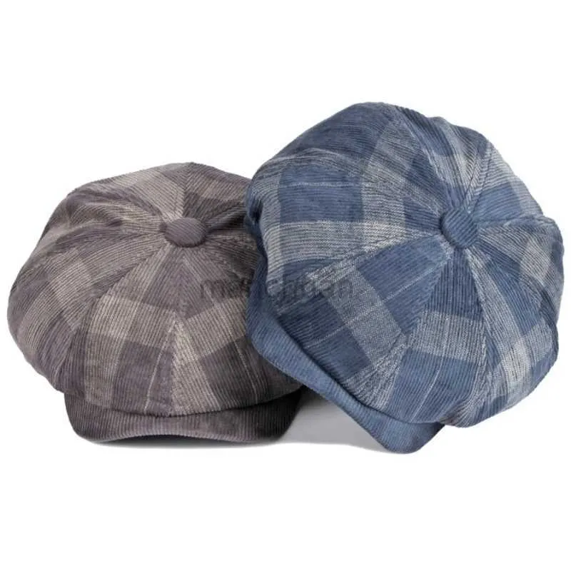 Berets Berets printemps automne hommes femmes capuche artiste féminine masculine peintre beret hat