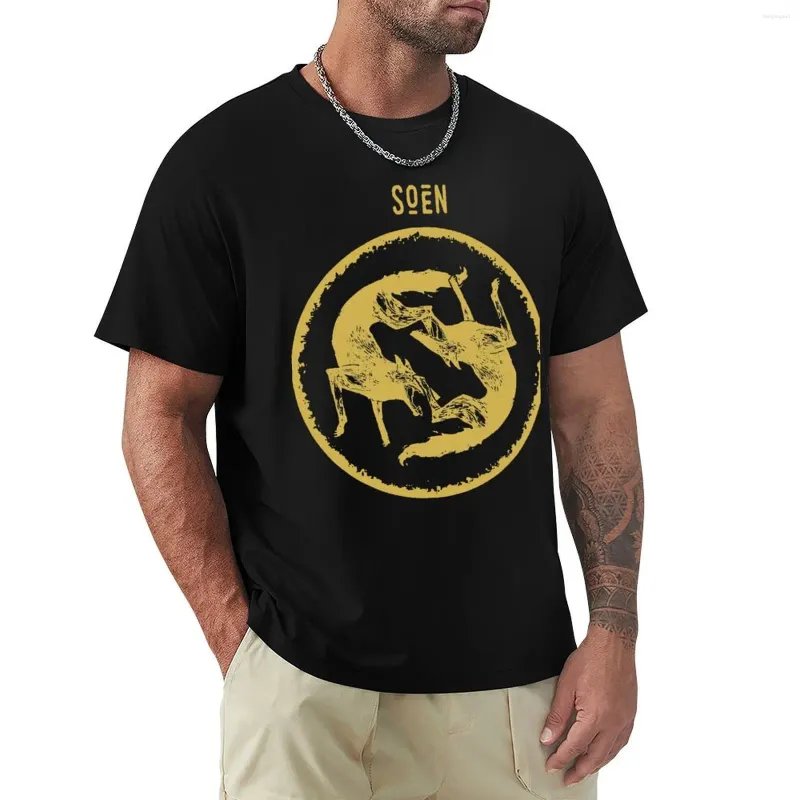 Men's Polos Soen T-shirt Kawaii Clothes Tops Mens Big And Tall T Shirts