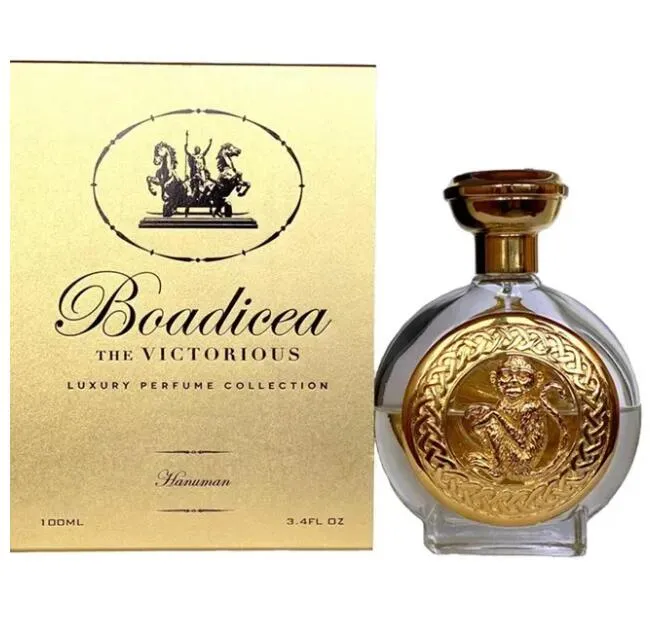 Boadicéia A fragrância vitoriosa Hanuman Golden Aries Victoriout Valiant Aurica 100ml British Royal Perfume Roy