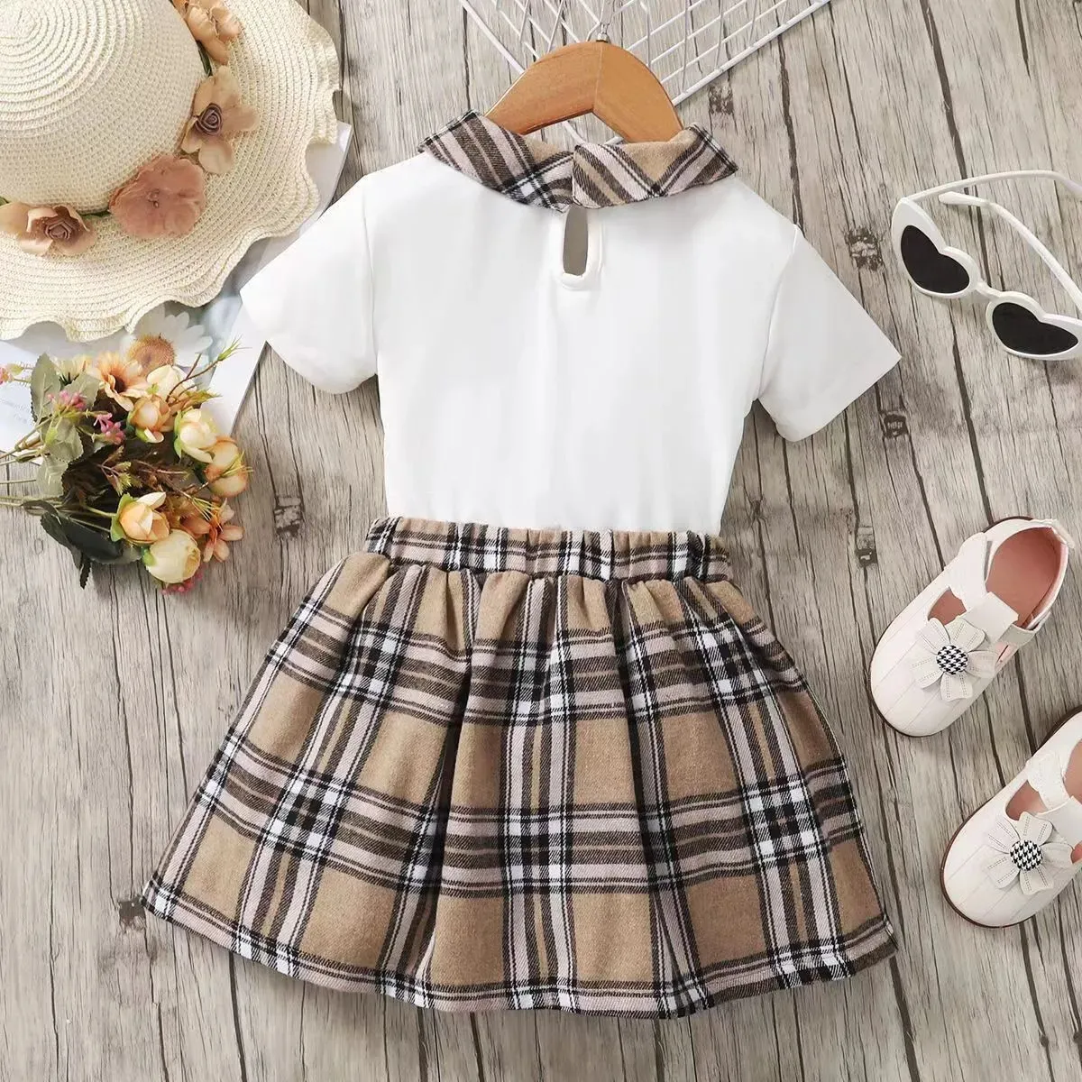 sleeveless short white dress Amsale Little White Dress LW226 main image 0