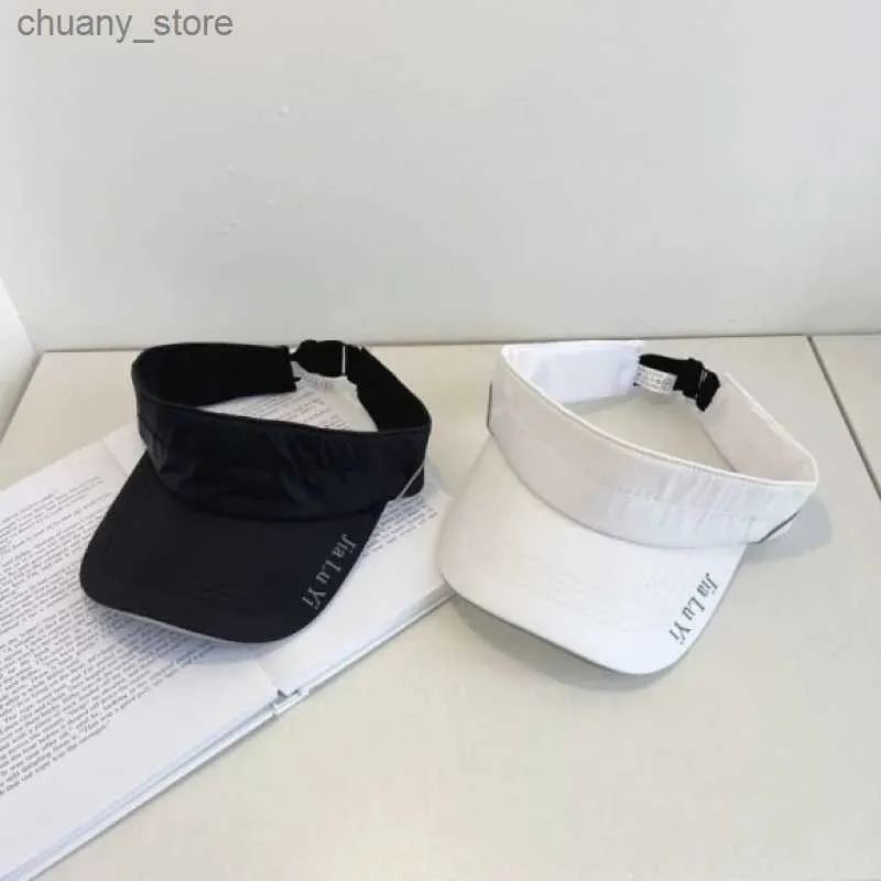 Visir Topless Hat Marathon Running Sports Quick-Torking Breatble Sun Hat Baby Boy and Girl Summer Outdoor Sun Protection Visor Sun Ha Y240417