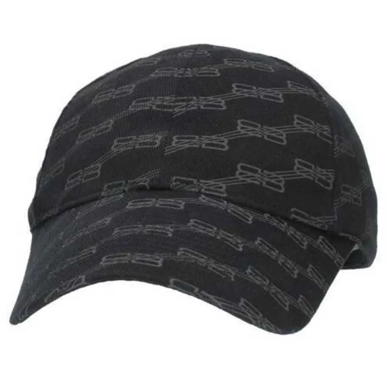 Designer Baseball Hat Borduurde Summer Fashion Ball Cap Belenciagaaa #11 Maatgrootte L Volledig logo hoed Black 103042 BS99 AccessoriesWlKDZW