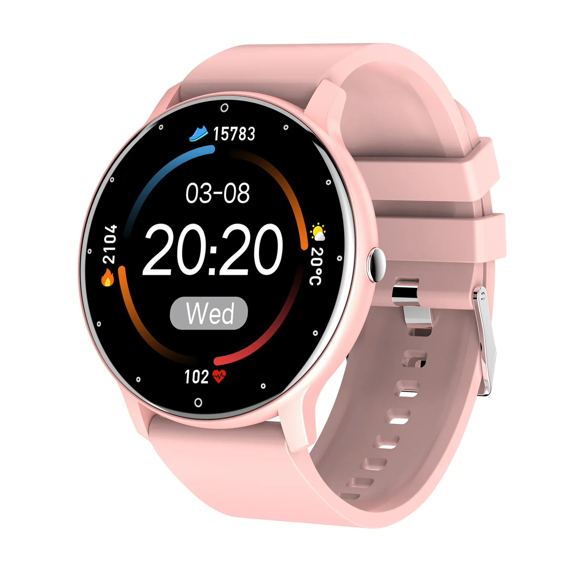 Zl02cpro smartwatch zld02 uppgraderad reloj Inteligente dafit app smart klocka med silikon mesh ip67 bevis smart klocka