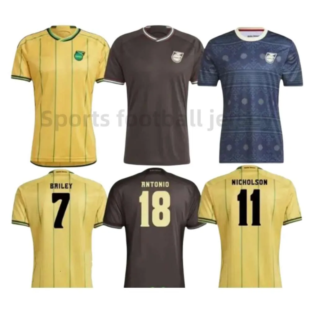 2024 Jamaica national football soccer jerseys 23/24 BAILEY ANTONIO REID shirt NICHOLSON MORRISON LOWE Men Fans Football Uniform Customizable jerseys