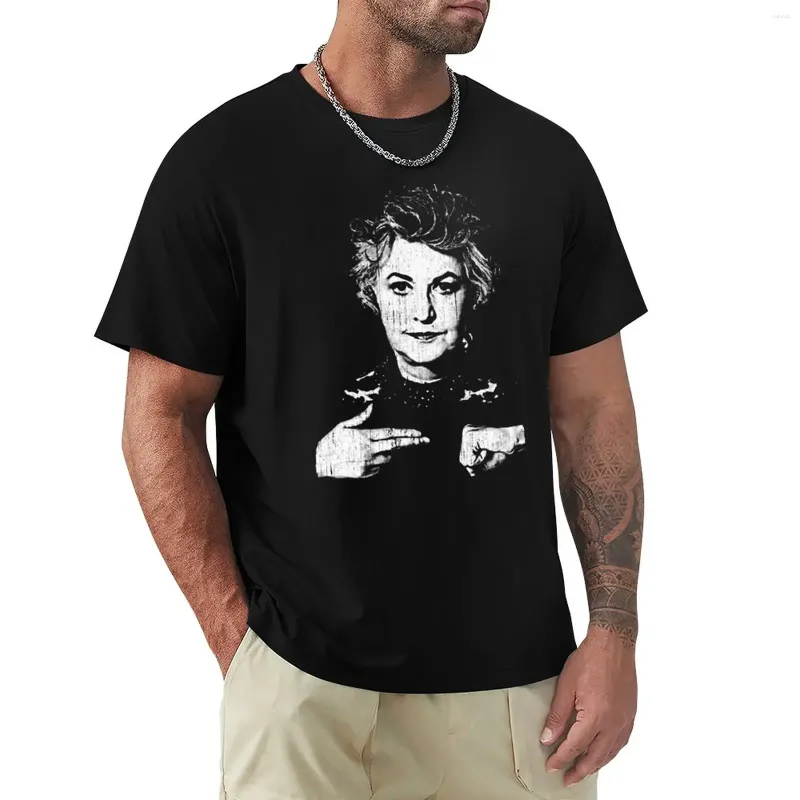 Heren Polos Tribute Dorothy Zbornak Run The Jewels Vintage T-Shirt Sports Fans Summer Tops Cute Men Clothing