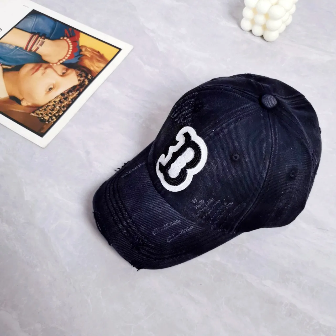 Cap baseball Cap Designer Cap Designer de moda Hat Hat feminino Bonga de beisebol feminino Summer feminino Casual Casual PEPLUM SOL CHAP